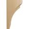 Ekena Millwork 5 1/2"W x 7 3/4"D x 14"H Jumbo Felix Wood Corbel, Cherry CORW05X07X14FECH - alternate 3
